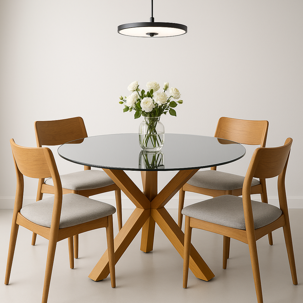 Espejo Circular Minimalista Premium Sin Bastidor