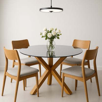 Espejo Circular Minimalista Premium Sin Bastidor