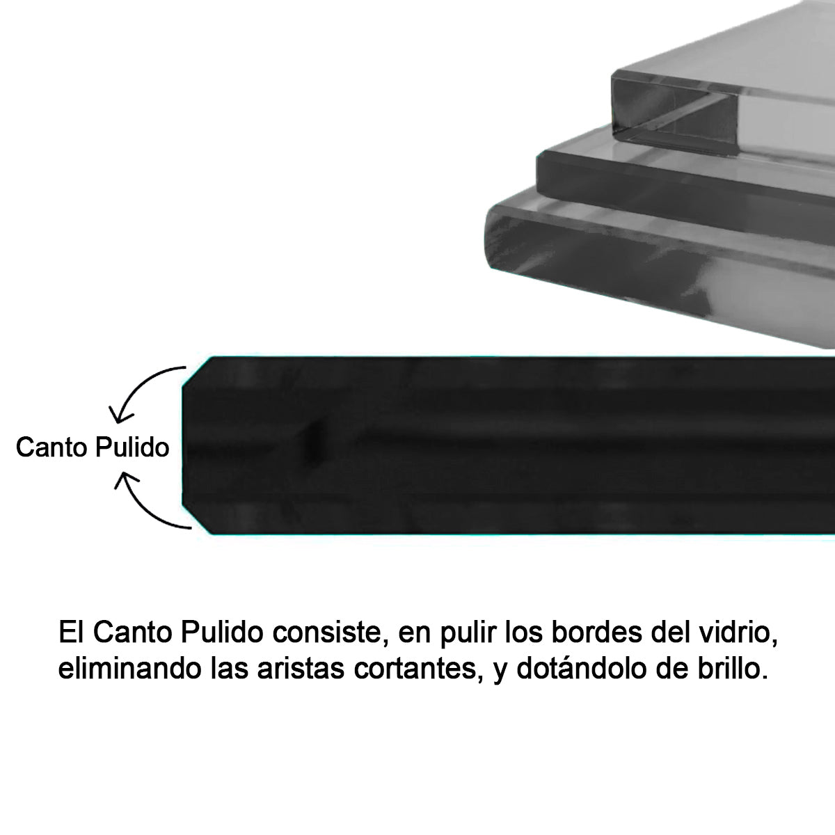 Cubierta Circular Vidrio Templado Ahumado - VitroTemp
