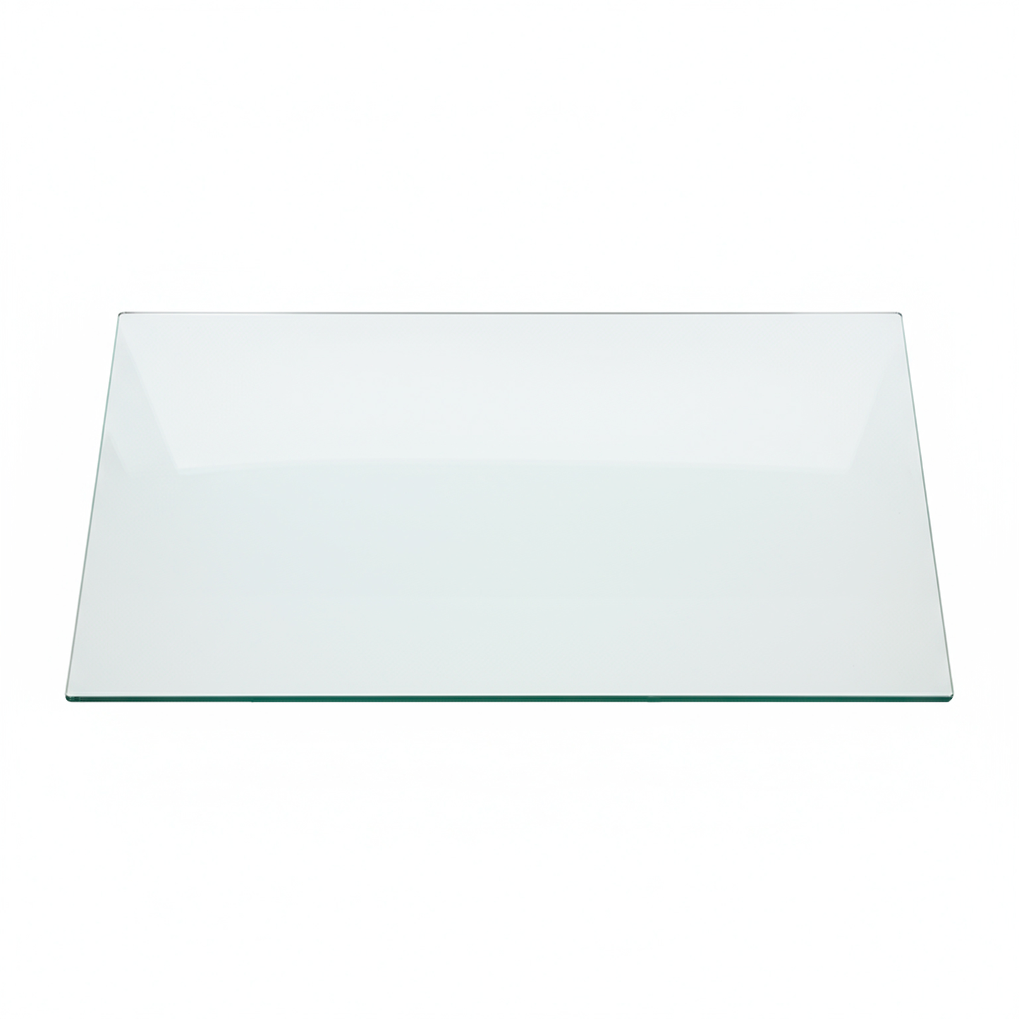 Cubierta Rectangular Vidrio Claro Templado 70x60cm