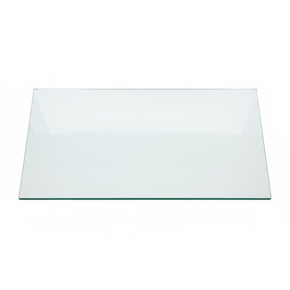Cubierta Rectangular Vidrio Claro Templado 70x60cm