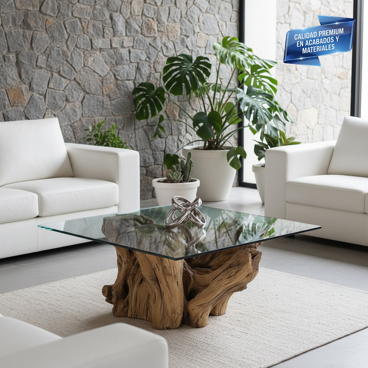 Cubierta Cuadrada de Vidrio Templado Claro - VitroTemp