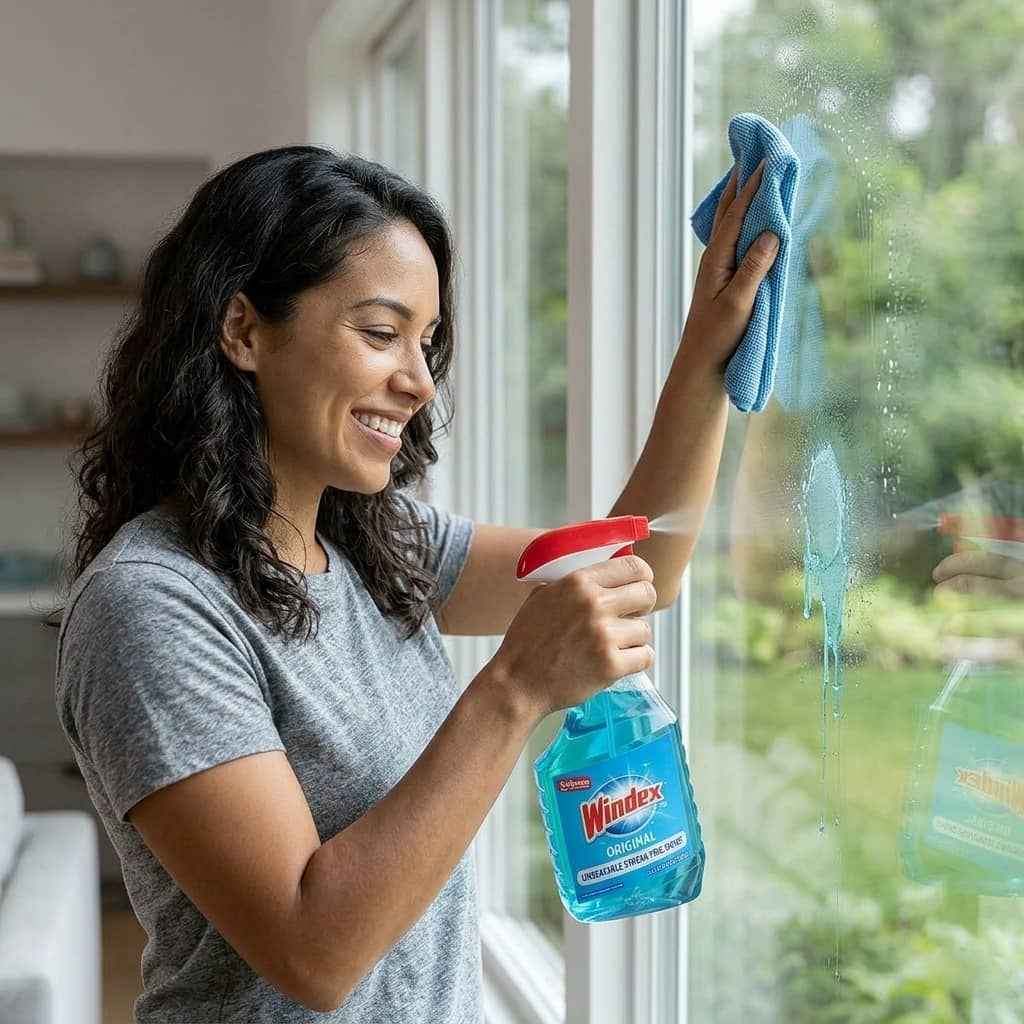 Limpiavidrios Windex Original 5 Litros con Atomizador de 946ml Rellenable