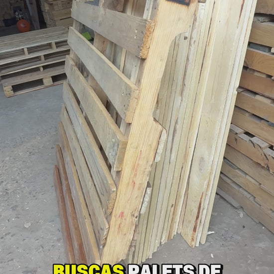 Tarima Industrial Uso Rudo Pallet Madera - VitroTemp