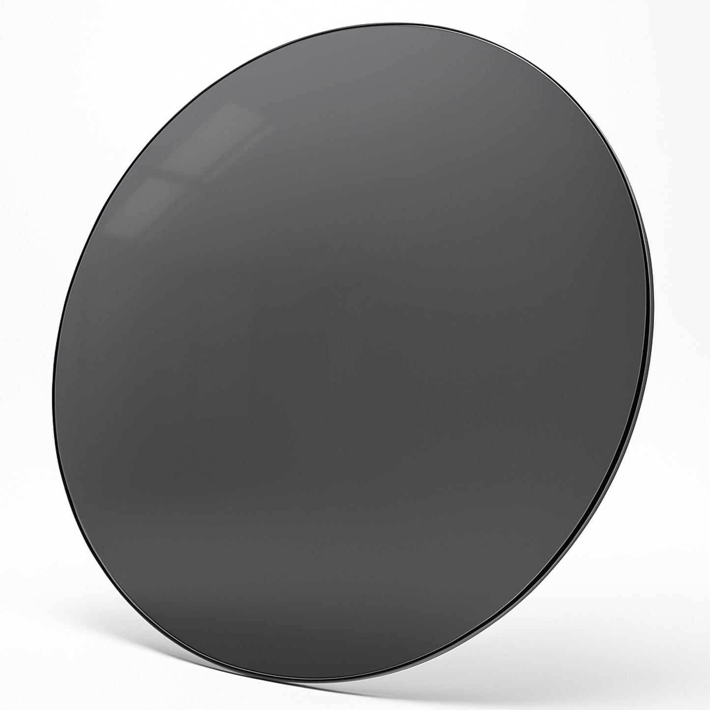 Cubierta Circular Vidrio Ahumado Templado 40cm Diámetro