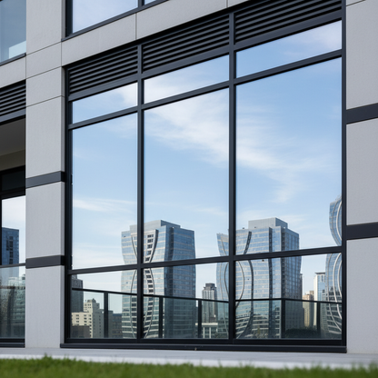 Vidrio Templado Reflecta de 6mm Control Solar Arquitectónico Tono Plata - VitroTemp