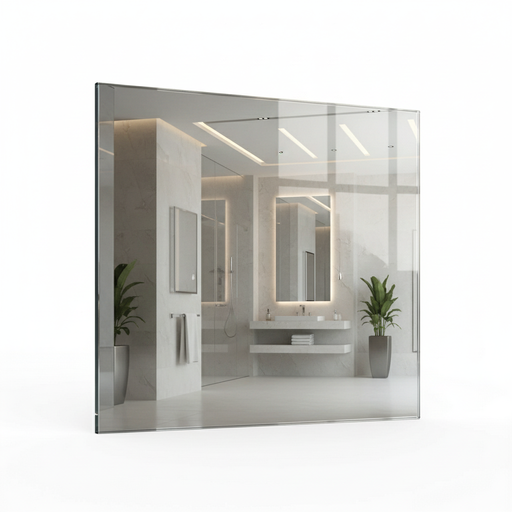 Vidrio Templado Reflecta de 6mm Control Solar Arquitectónico Tono Plata - VitroTemp