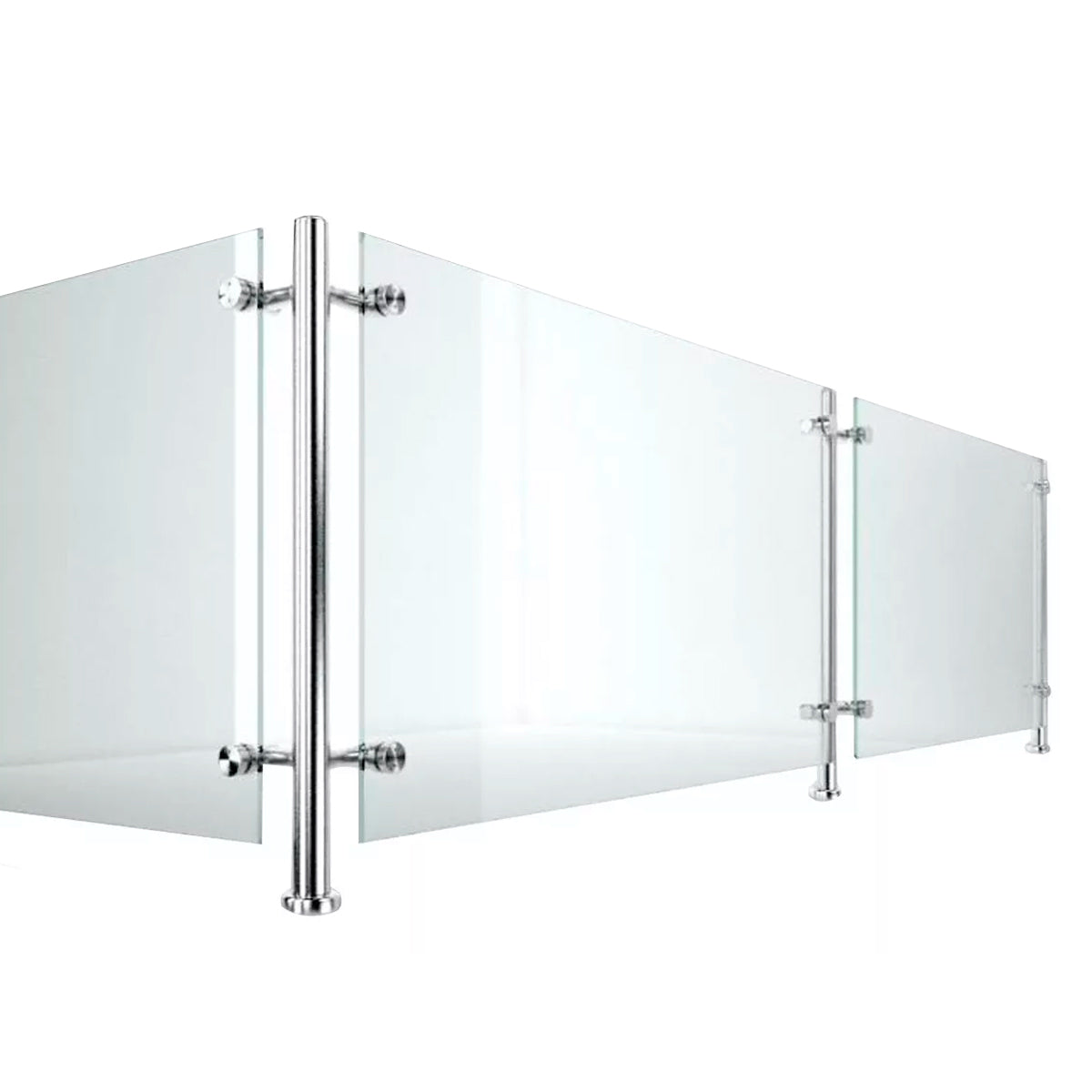 Vidrio Templado Claro para Barandal 10 y 12mm | VitroTemp