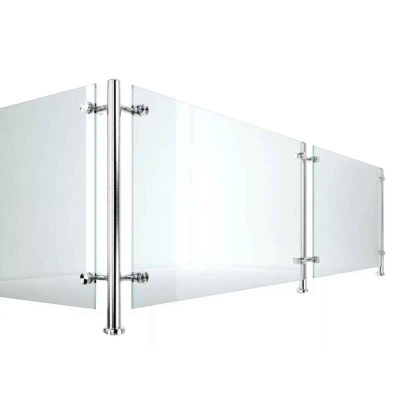 Vidrio Templado Claro para Barandal 10 y 12mm | VitroTemp